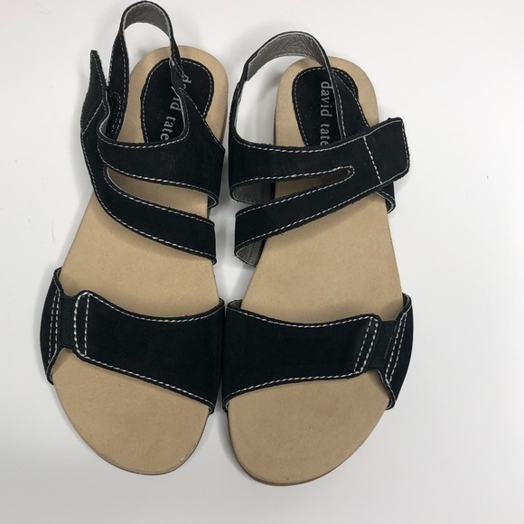 David Tate Open Toe, Velcro Closure. Leather Upper. - Picture 4 of 5